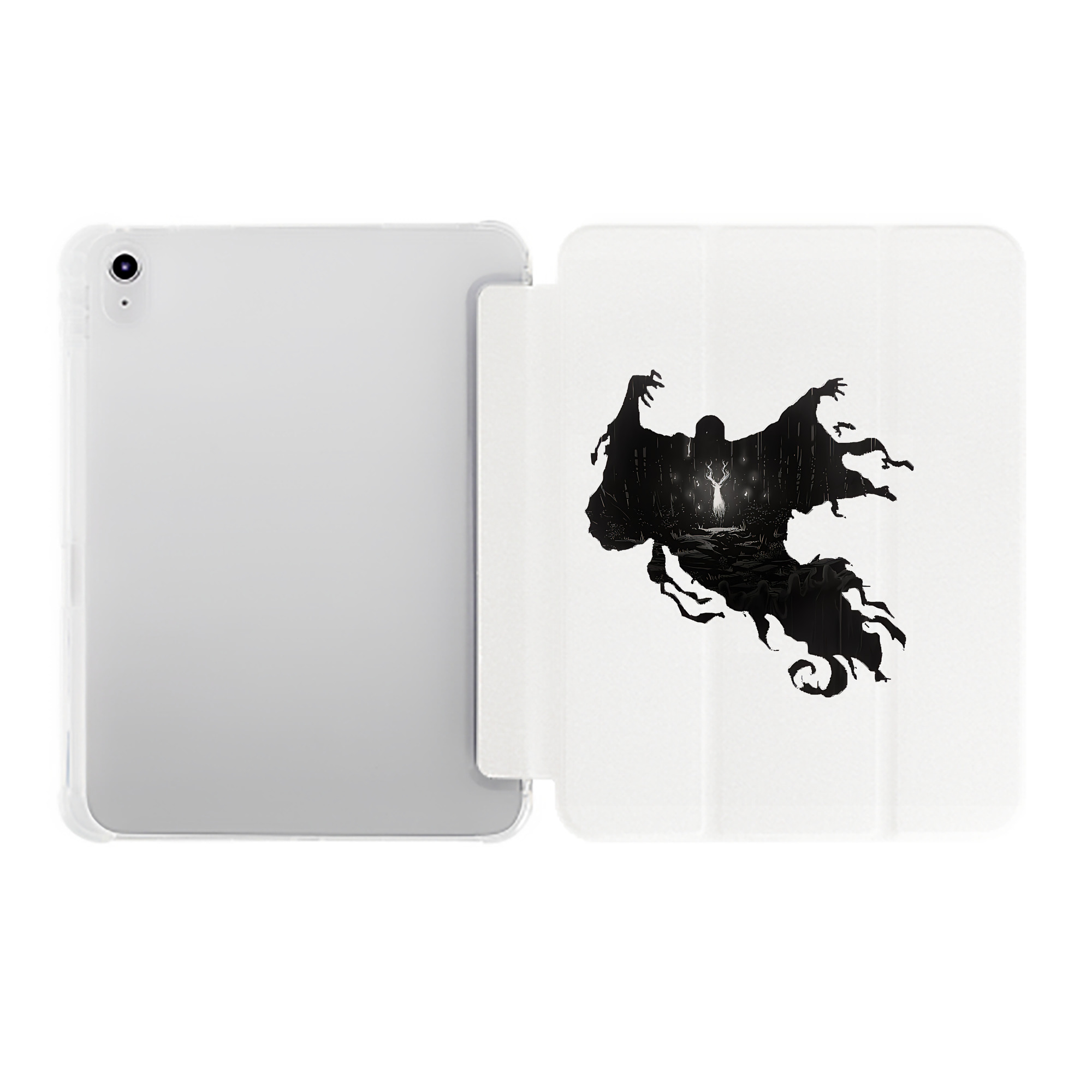 （画像用） Harry Potter ハリー・ポッターシリーズ IPad ケース ペン収納付き 三つ折りスタンド PUレザー×シリコン 対応機種9.5/10.5/10.9インチ